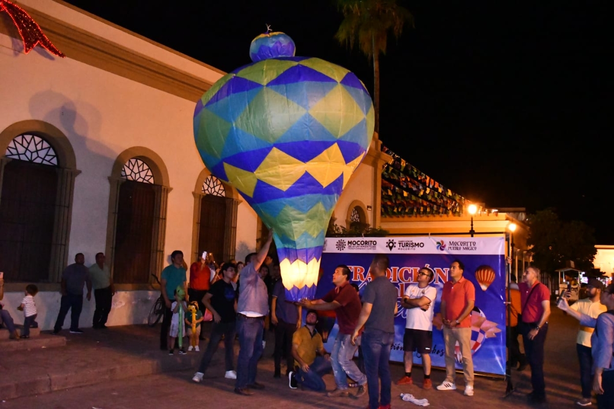 Surcan globos multicolor los cielos mágicos de Mocorito. Inicia con tarde-noche perfecta la temporada 2023 de “Tradición al Vuelo”.