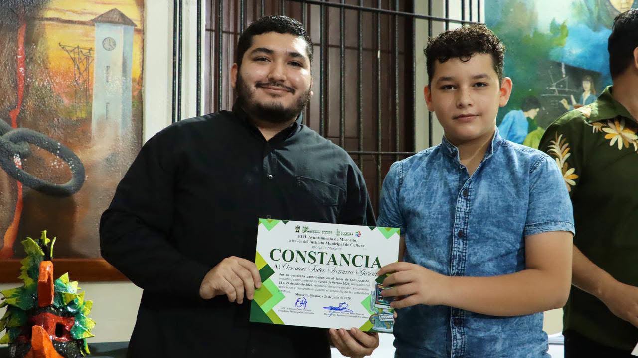 exitosamente los cursos de verano del Instituto Municipal de Cultura de Mocorito.