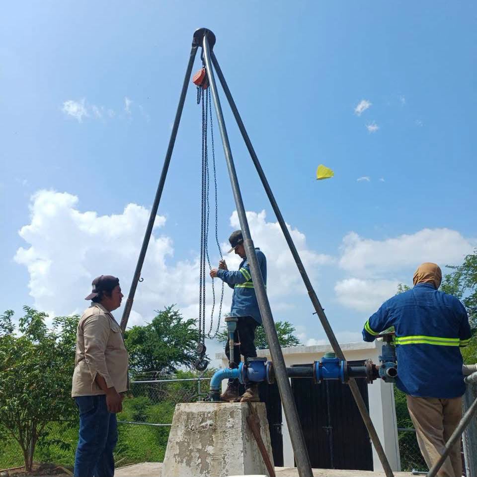 JMAPAM atiende fugas, drenajes y mantenimiento de infraestructura hidráulica en distintas zonas de Mocorito