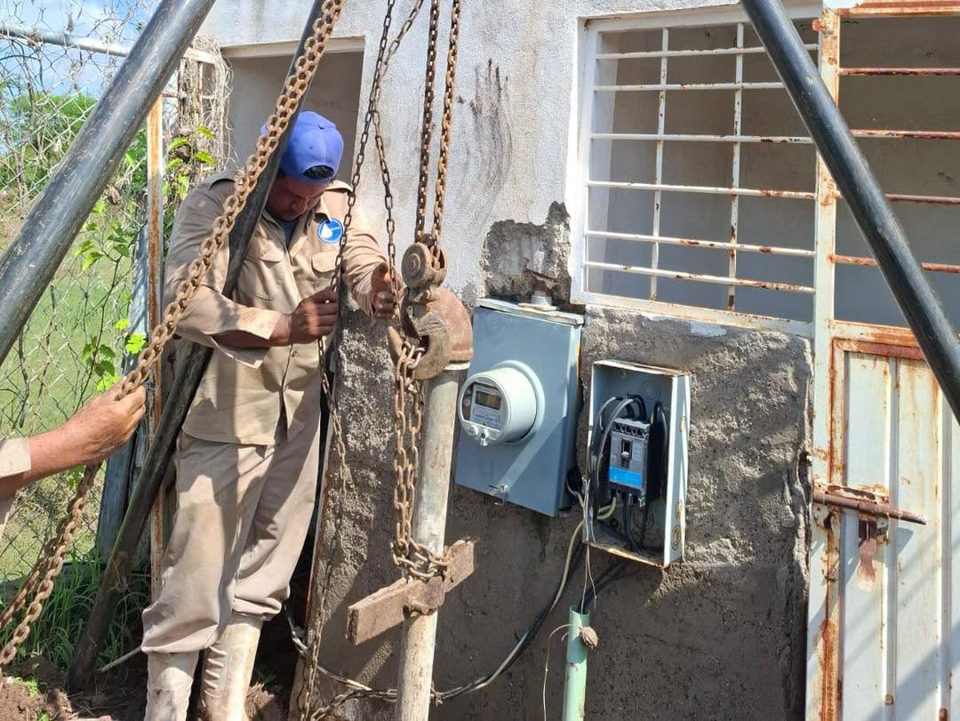 JMAPAM continúa con la rehabilitación de sistemas de agua y alcantarillado afectados por las lluvias