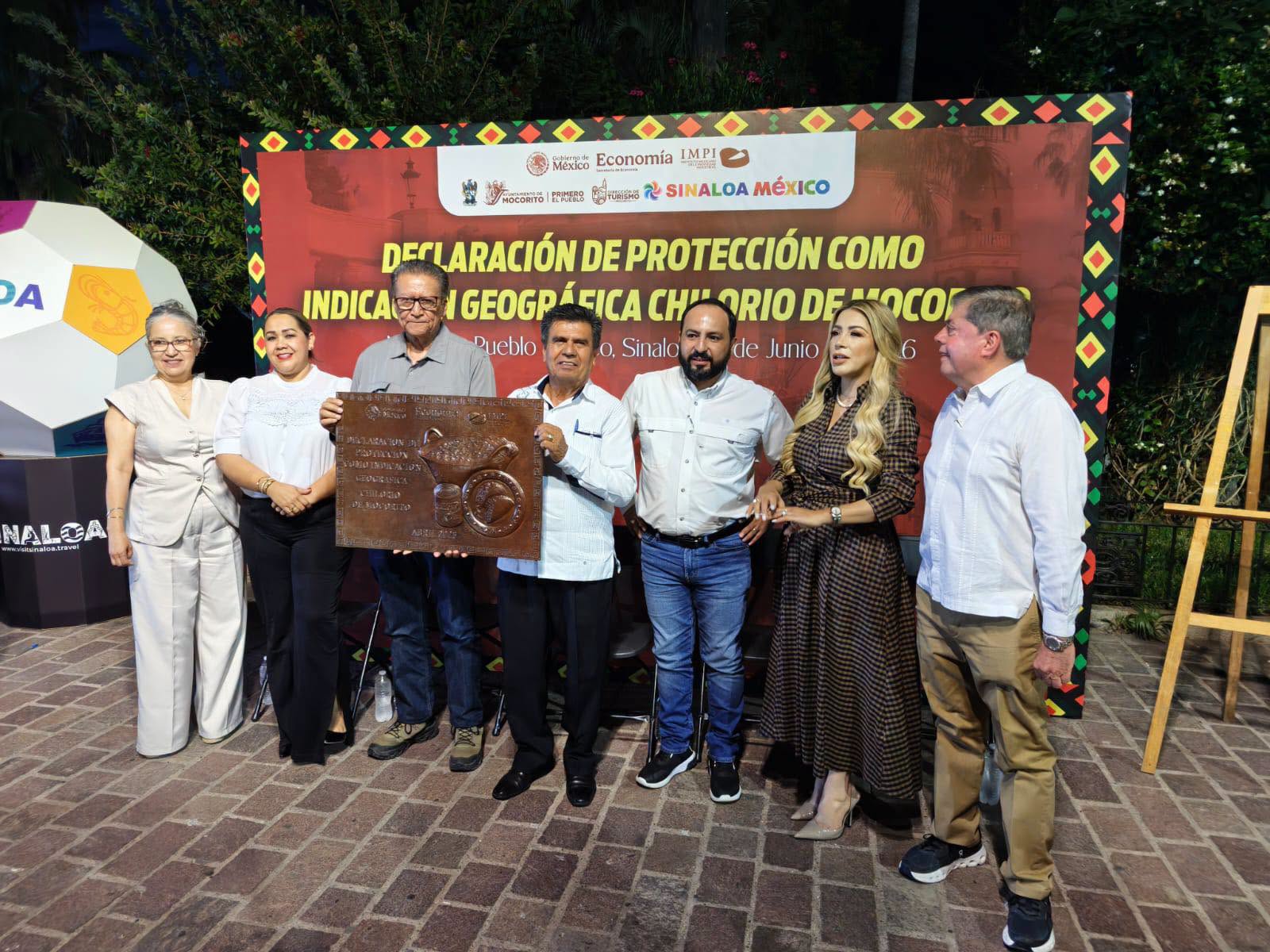 Presentan placa distintiva de la Indicación Geográfica Protegida del Chilorio de Mocorito y reconocen a productores tradicionales
