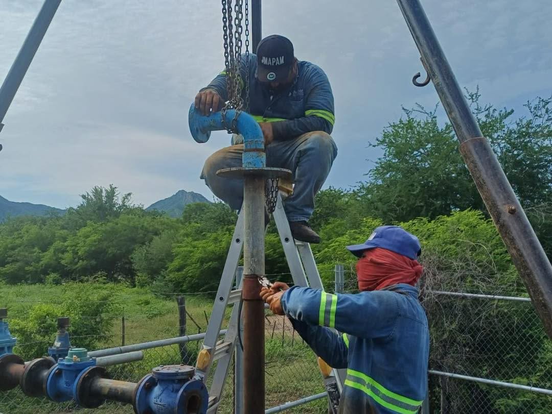 JMAPAM mantiene acciones de atención y mantenimiento en comunidades de Mocorito.