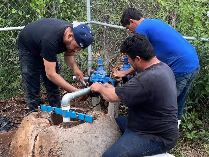 JMAPAM mantiene acciones de atención y mantenimiento en comunidades de Mocorito.