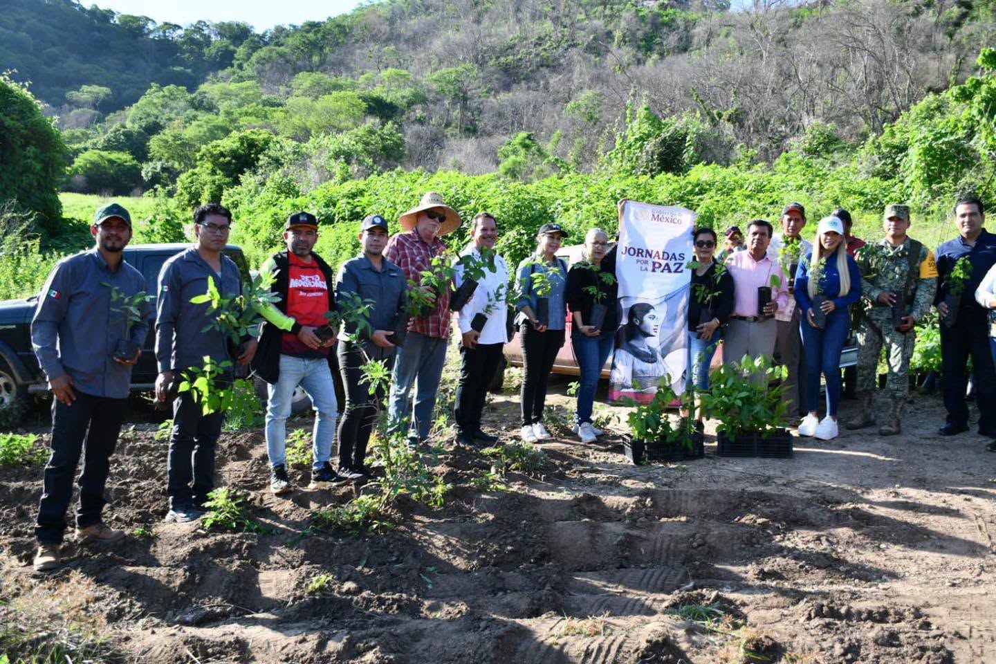 Mocorito impulsa reforestación en cerros afectados por incendios en Cerro Agudo e Higuera de los Vega