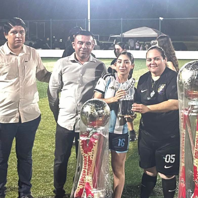 Culmina con éxito la segunda temporada de la Liga de Fútbol 7 Femenil en Pericos