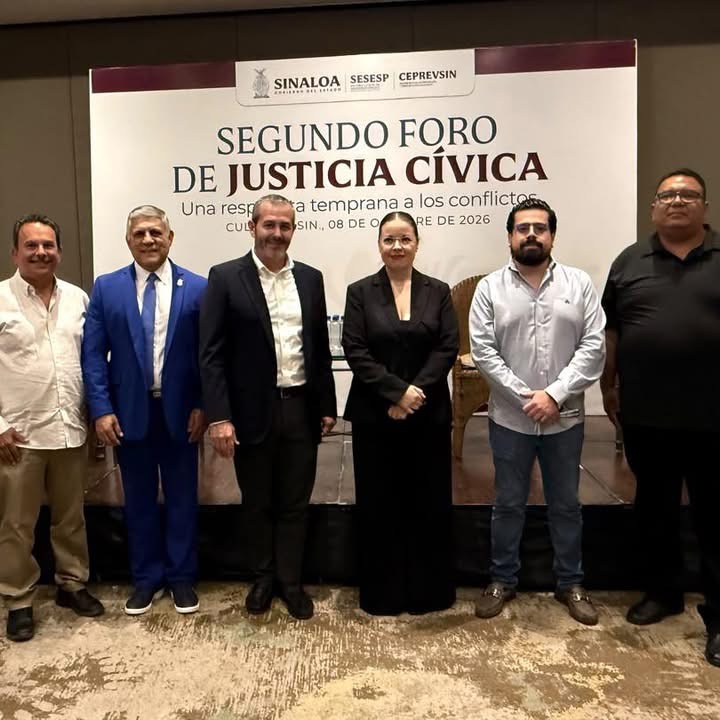 Alcalde Enrique Parra Melecio participa en el Segundo Foro de Justicia Cívica