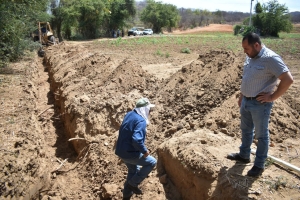 Inician trabajos para habilitar el pozo de agua de Palo de Asta, Mocorito