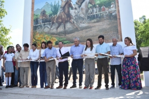 Develan Mural en San Benito, Mocorito.