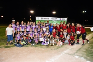“Peligrosas” son Campeonas de la Liga Municipal de Softbol Femenil de Mocorito en su Temporada Alba luz Arenas Castro. “Diablas-HV” se quedan en el camino ante el buen juego de las rivales.