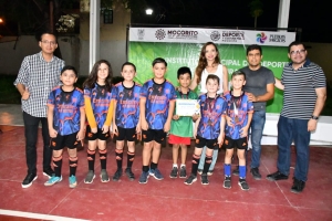 ¡Llega a su fin el Torneo de Fútbol Infantil de Verano Mocorito 2023! Quedan campeones los equipos “Cerro Agudo JG”, “Banda Excepcional” y “Memo Galindo-El Mezquite”.